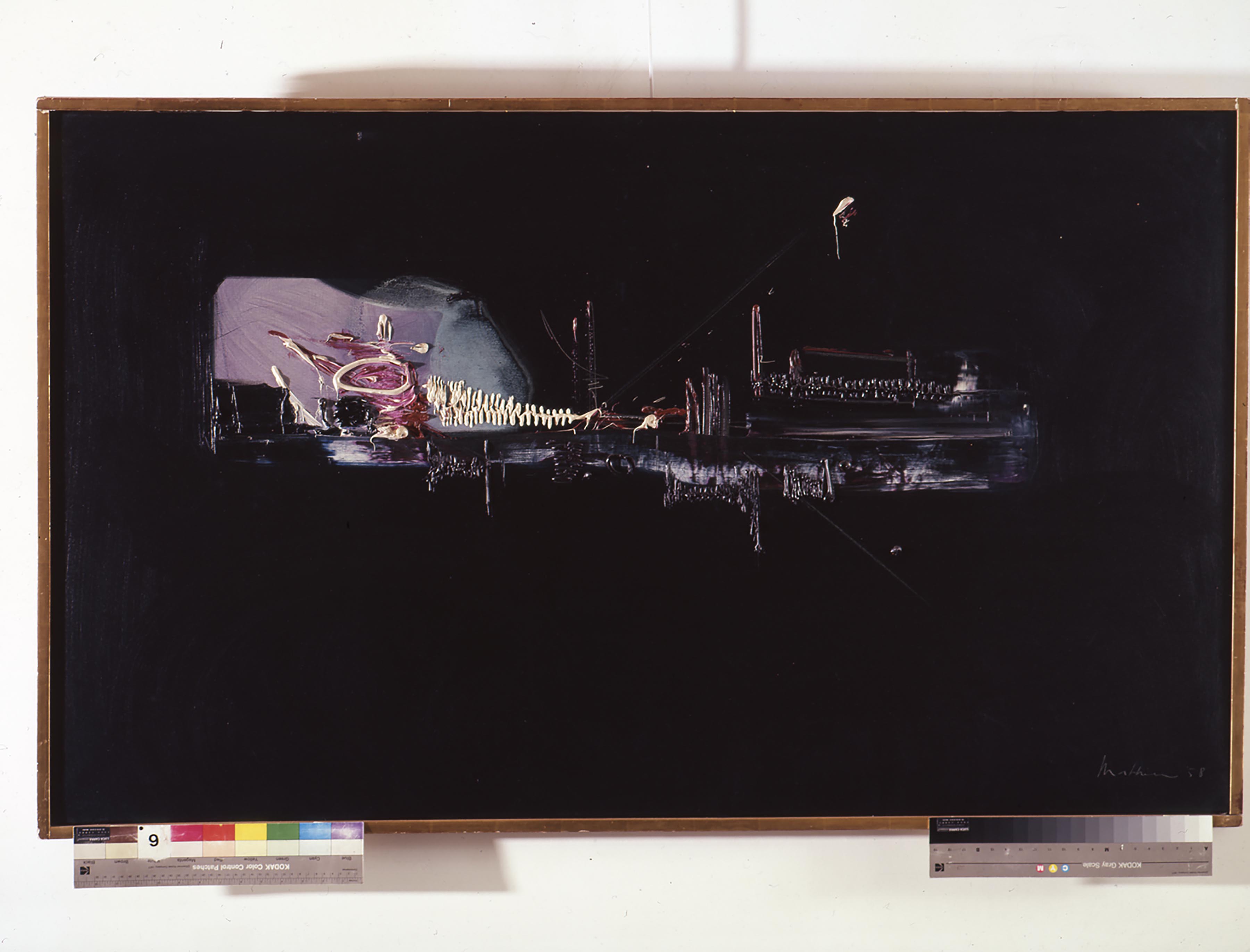  Georges Mathieu, Empedocle, 1958